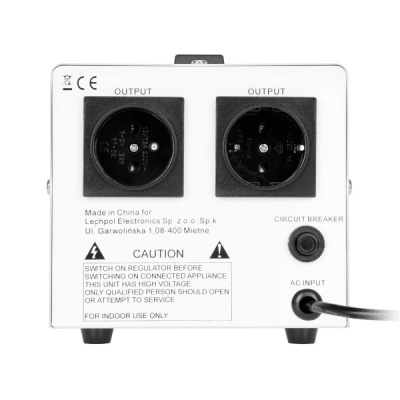 Automatický stabilizátor napätia KEMOT MSER-1000 VA, servomotor