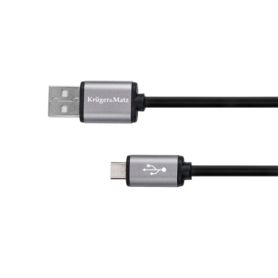 Kábel USB A - micro USB 1,8m Kruger&Matz Basic