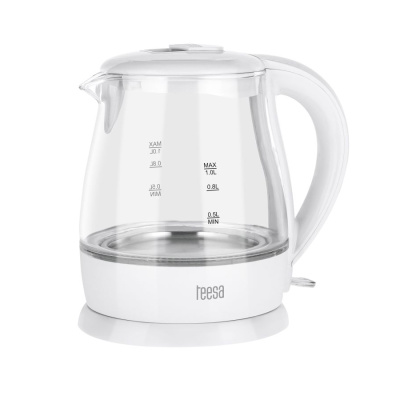 Rýchlovarná kanvica TEESA 1L 1630W biela