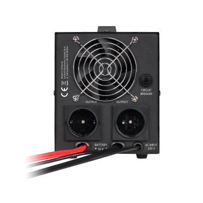 Záložný zdroj  PROsinus-800 12V 230V 800VA/500W Rebel čierny