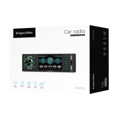 Autorádio Kruger&Matz model KM2015  4 x 50 W