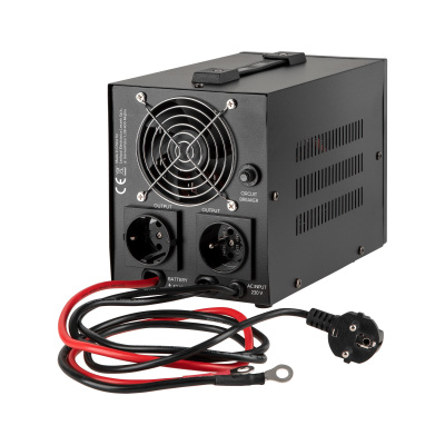 Záložný zdroj  PROsinus-500 12V 230V 500VA/300W Rebel čierny