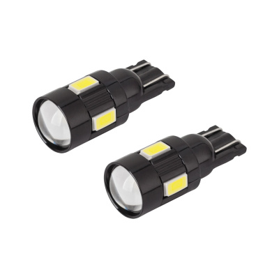Autožiarovka LED (Canbus) T10 6SMD 5730 12V (2ks) blister