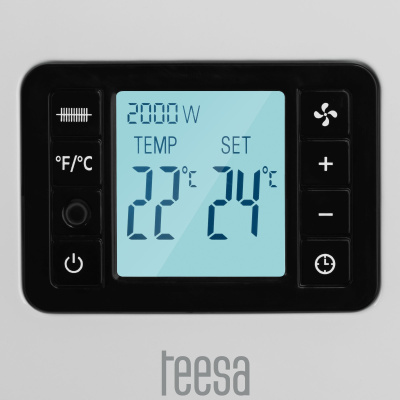 Elektrický konvektorový ohrievač TEESA 2000W