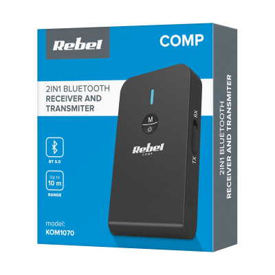Audio Bluetooth prijímač/vysielač B10 Rebel