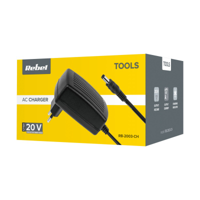 Nabíjačka batérií Rebel Tools 20V 2A/4A