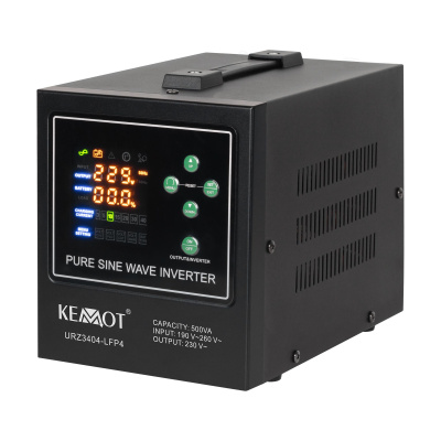 Záložný zdroj  PROsinus-500-LFP4 12V 230V 500VA/300W KEMOT
