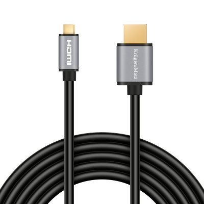 Kábel HDMI - micro HDMI 1,8m Kruger&Matz Basic