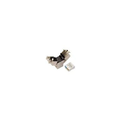 Keystone Solarix CAT6 STP RJ45 samorezavací čierny tienený