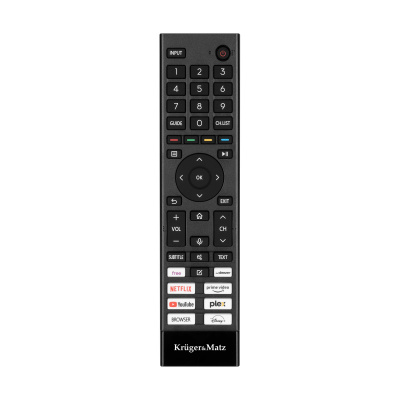 Televízor Kruger&Matz 65" (165cm) UHD, DVB-T2/C/S2 VIDAA smart