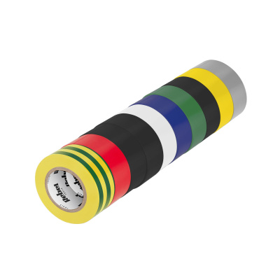 Sada izolačných pásiek REBEL (0,13mm x 19mm x 9,15m) mix farieb