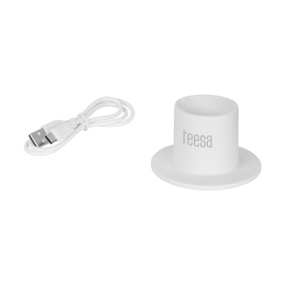 Elektrická mucholapka 2 v 1 biela TEESA