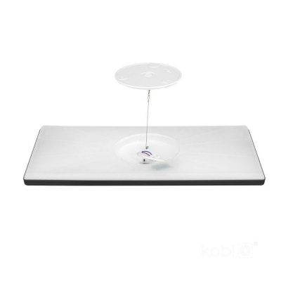 Stropné LED svietidlo NIVERA SQUARE 32W 3CCT IP54 Premium čierne