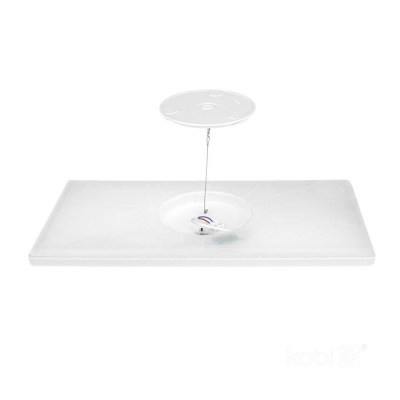 Stropné LED svietidlo NIVERA SQUARE 32W 3CCT IP54 Premium biele
