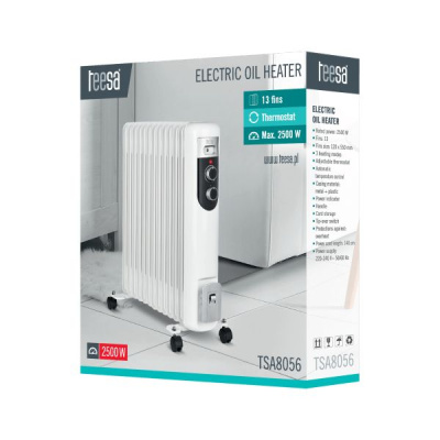 Elektrický olejový radiátor TEESA 2500W (13 rebier)