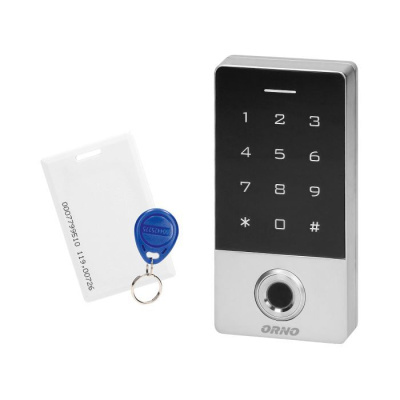 Kódová dotyková klávesnica s otlačkom prstu a RFID čítačkou IP68