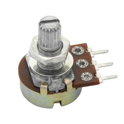 Potenciometer lineárny 500 Ohm B