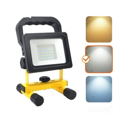 Prenosný LED reflektor TIGRA 20W 4000K IP54