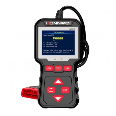 AUTO diagnostika ODB2 KW320 Konnwei