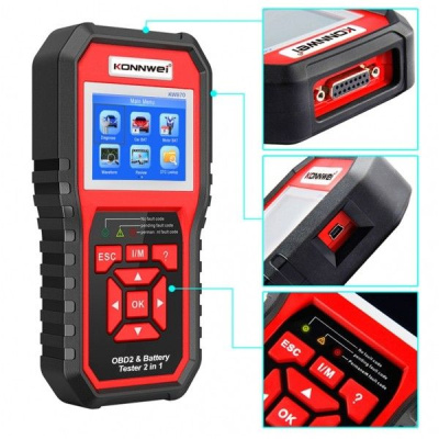 AUTO diagnostika ODB2 KW870 Konnwei
