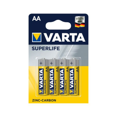 Batéria VARTA zinkovo-uhlíková AA LR06 (4ks)