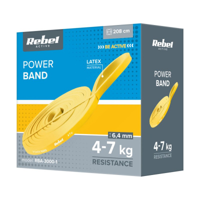 Posilňovacia guma Power Band LV-1 | Odpor 4-7 kg