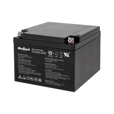 Akumulátor gélový 12V - 24Ah Rebel