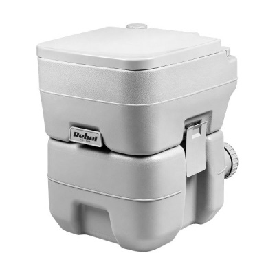 Prenosná cestovná toaleta 20 l / 12 l, Rebel Active