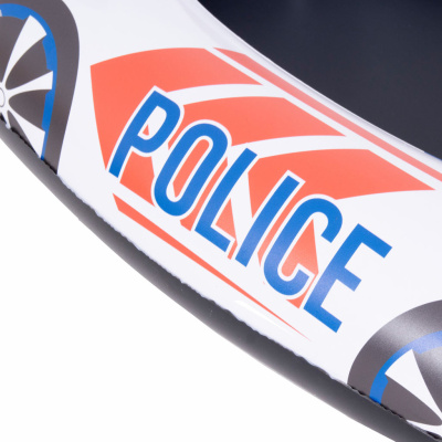 Detský nafukovací čln, Policajné auto