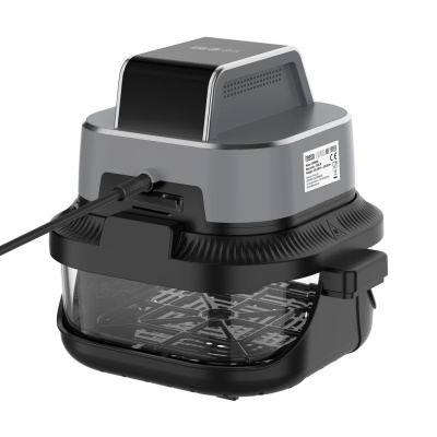 Teplovzdušná beztuková fritéza TEESA GLASS AIR FRYER 4L, 1,5 L