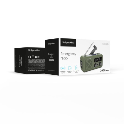Solárne rádio Kruger&matz KM0835