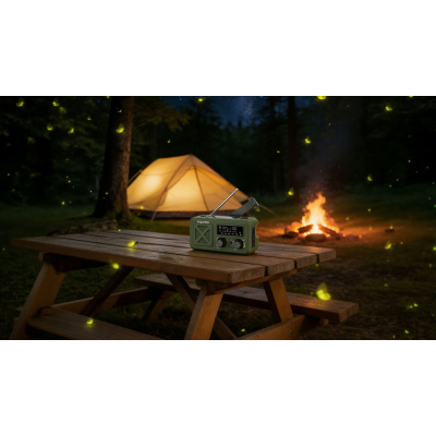 Solárne rádio Kruger&matz KM0835