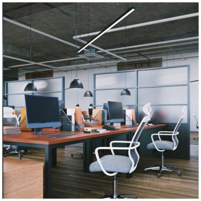 Lineárne LED svietidlo KOLINE GO 40W 3CCT čierne