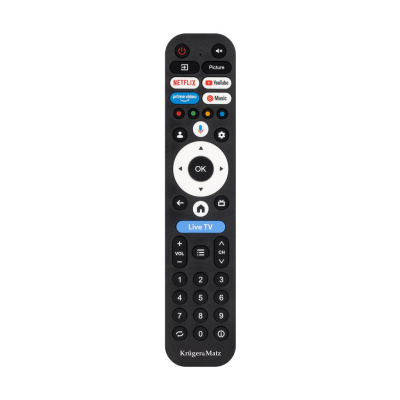 Televízor Kruger&Matz 50" UHD Google TV 5.0 DVB-T2/T/C H.265 HEV