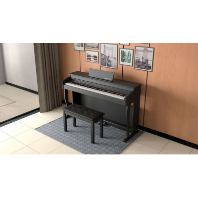 Digitálne piano Kruger&Matz KMDP-155, čierna farba