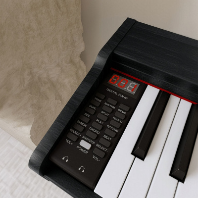 Digitálne piano Kruger&Matz KMDP-45P, čierna matná farba