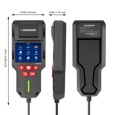 Tester autobatérií Konnwei KW700