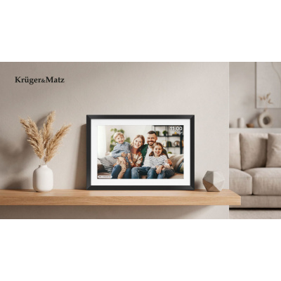 Digitálny fotorámik Kruger&Matz FRAMEO WiFi 10,1" s podsvietením