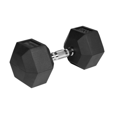 Liatinová HEX činka 2x20 kg na domáce cvičenie