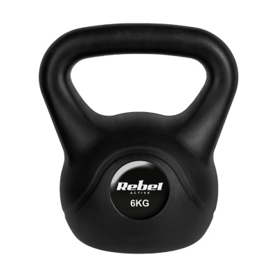 Bitúmenový kettlebell 6 kg | Fitness činka