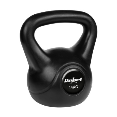 Bitúmenový kettlebell 14 kg | Fitness činka na cvičenie