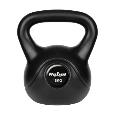 Bitúmenový kettlebell 18 kg | Fitness činka na cvičenie