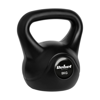Bitúmenový kettlebell 8 kg | Činka pre mužov aj ženy