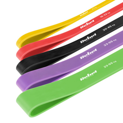 Gumy na cvičenie TPE Power Band PTs-1, 4-55kg