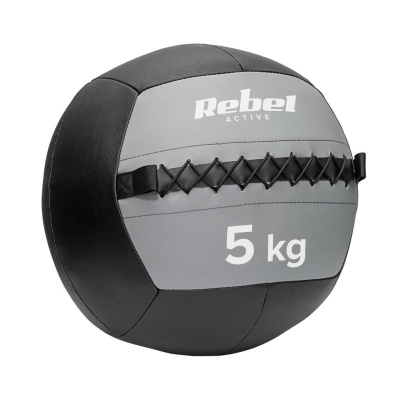 Medicinbal na cvičenie 5 kg | Syntetická koža | 35 cm