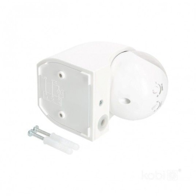 Detektor pohybu LX40 biely 180° KOBI