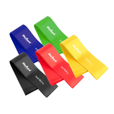 Sada gúm na cvičenie Mini Band L | TPE | 5 ks | 2,3–18,2 kg