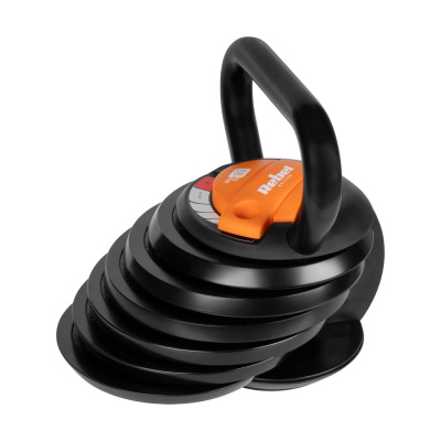 Kettlebell nastaviteľný 18 kg | Liatinový
