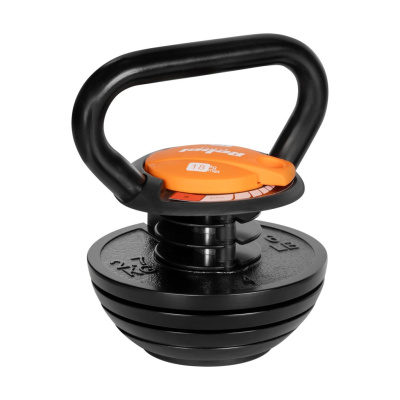 Kettlebell nastaviteľný 18 kg | Liatinový
