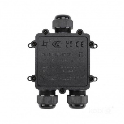 Hermetická spojka HERMELINKx3 3x0,5-4mm2 8-12mm IP68 Kobi